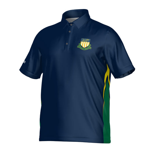 Lilli Pilli Public School Staff Polo - Navy Pattern - Unisex