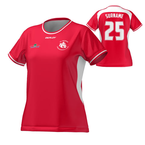 St George Junior Baseball Club - Players Training Jersey - Ladies