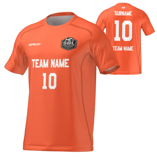 Street Ballers League - Flight Jersey Lines - Orange