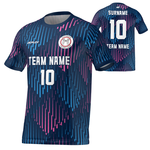 Northbridge FC - Flight Jersey Faded - Navy/Pink