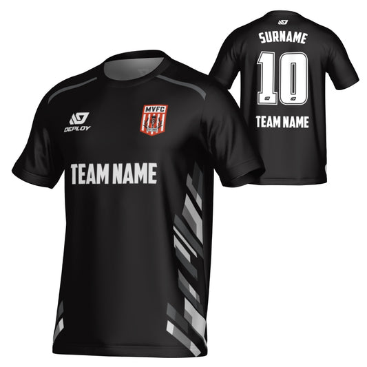 MOSS VALE FC SUMMER - TURBO - BLACK