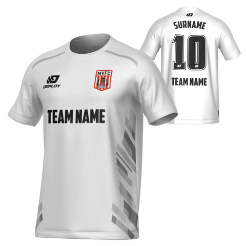 MOSS VALE FC SUMMER - TURBO - WHITE