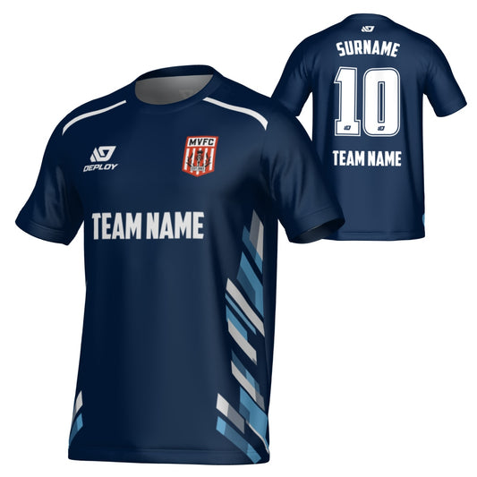 MOSS VALE FC SUMMER - TURBO - NAVY