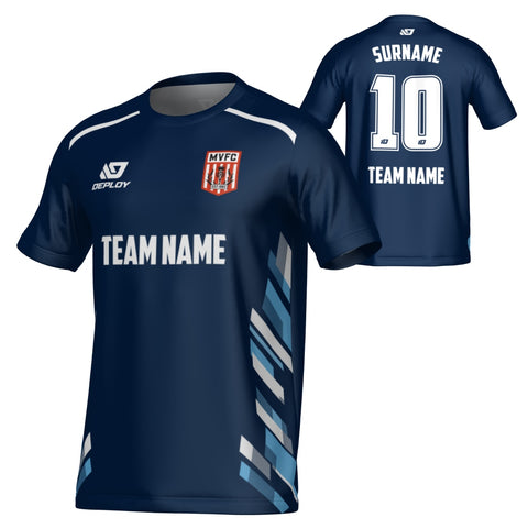 MOSS VALE FC SUMMER - TURBO - NAVY