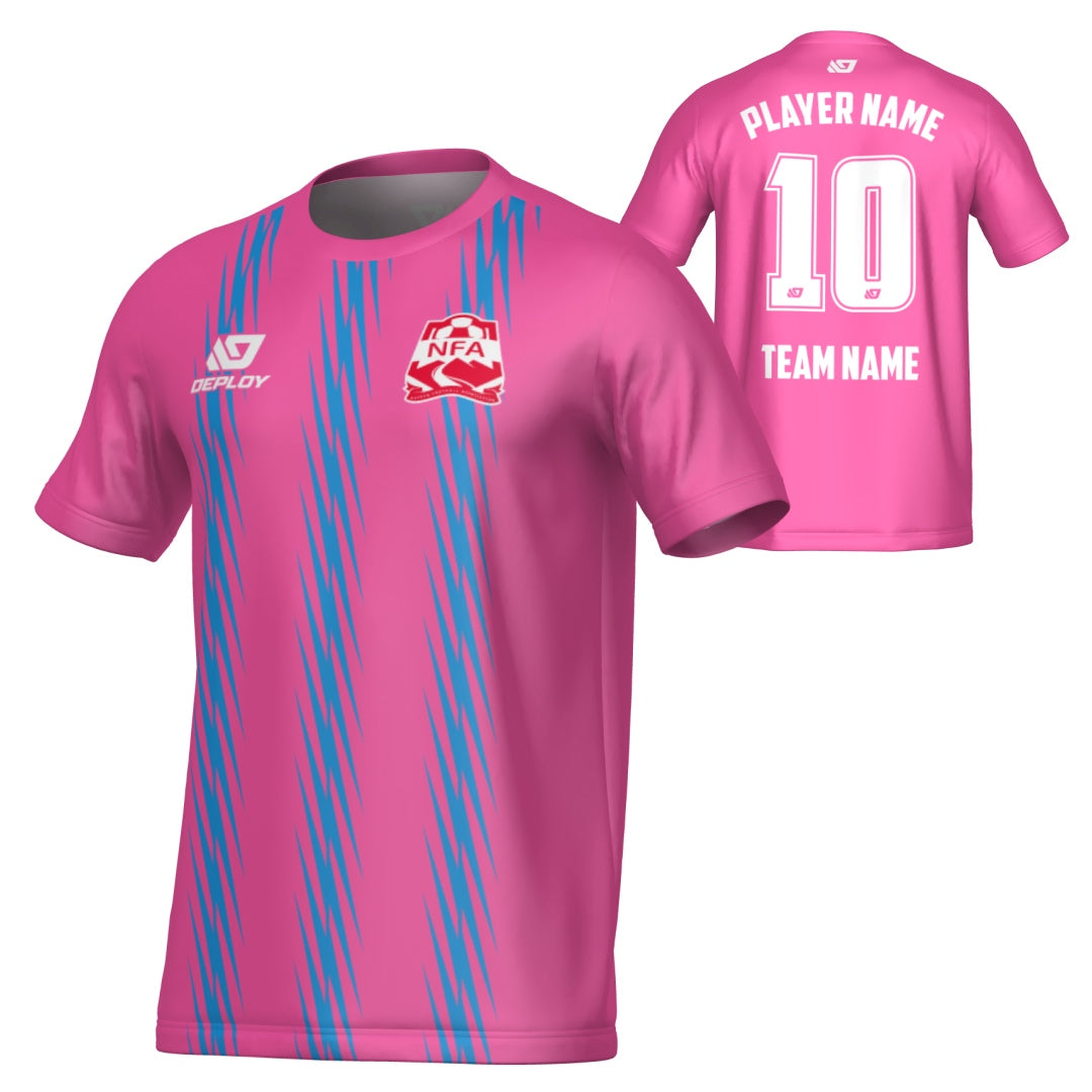 NEPEAN FA SUMMER - ZIG ZAG - PINK