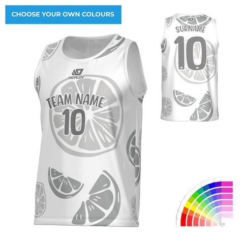 Orange Sports Singlet