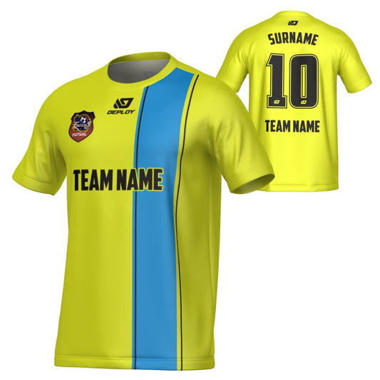 CHANDLER FUTSAL SUMMER - EDGE - NEON YELLOW & SKY BLUE