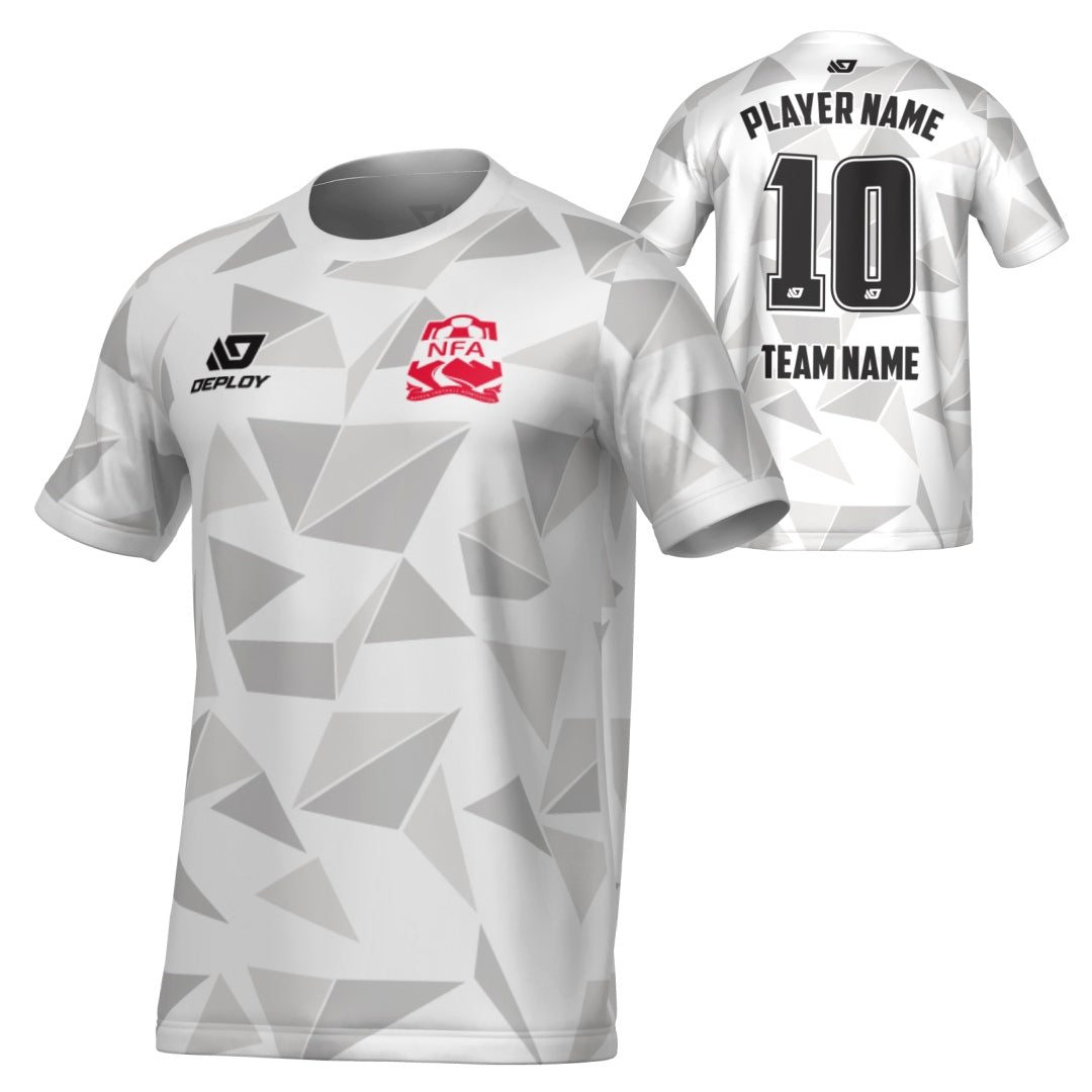 NEPEAN FA SUMMER - SHARDS - WHITE