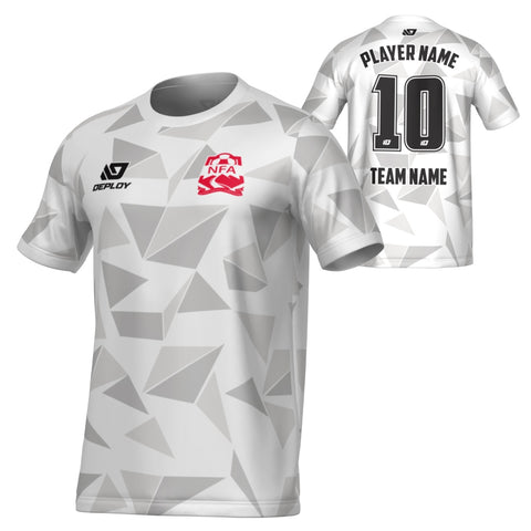 NEPEAN FA SUMMER - SHARDS - WHITE