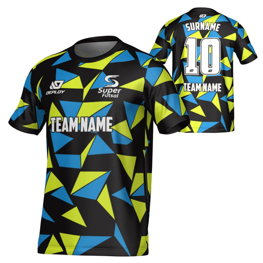 SUPER FUTSAL - SHARDS - BLACK & NEON