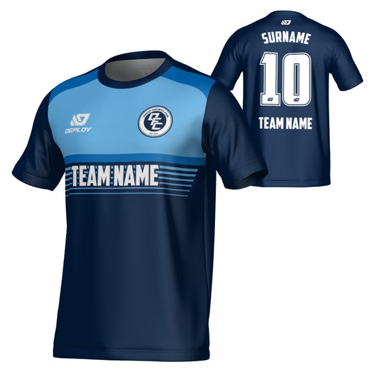Horizon Jersey - Navy & Sky Blue