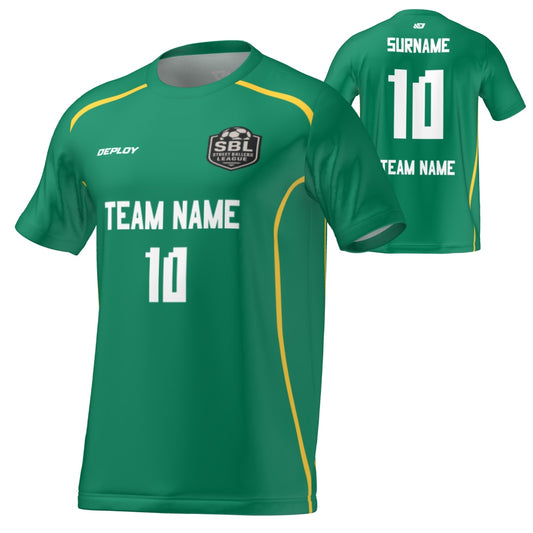Street Ballers League- Flight Jersey Lines- Green