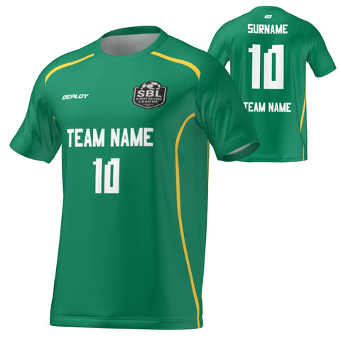 Street Ballers League- Flight Jersey Lines- Green