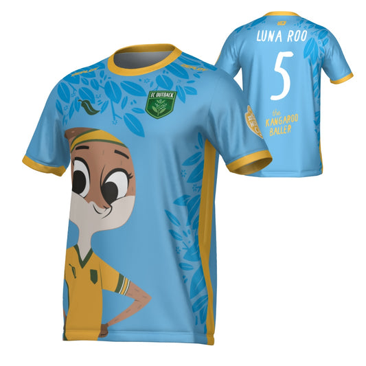 Luna Roo Football Jersey - Blue