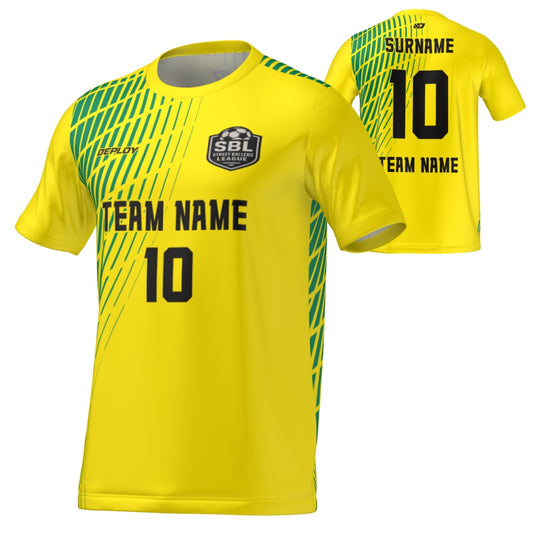 Street Ballers League - Flight Jersey Gradient - Yellow
