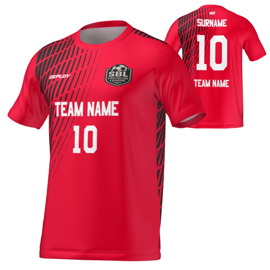 Street Ballers League - Flight Jersey Gradient - Red