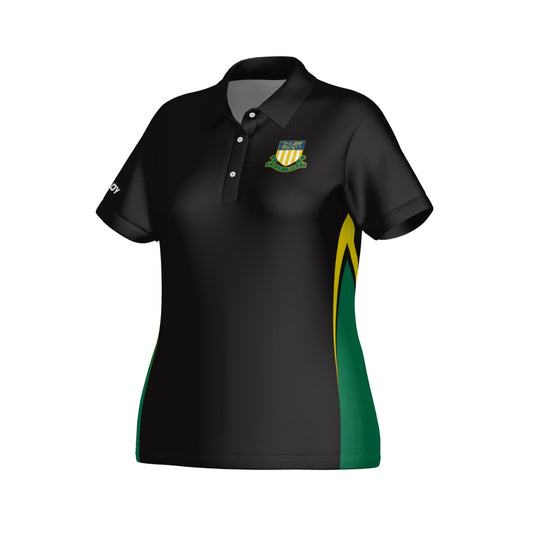 Lilli Pilli Public School Staff Polo - Black Pattern - Woman