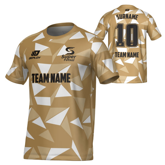 SUPER FUTSAL - SHARDS - VEGAS GOLD & WHITE