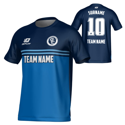Summit Jersey - Navy & Sky Blue