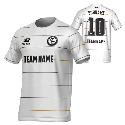 Grid Jersey - White