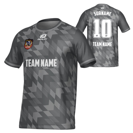 CHANDLER FUTSAL SUMMER - LEAVES - GREY