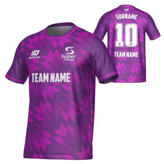 SUPER FUTSAL - LEAVES - PURPLE