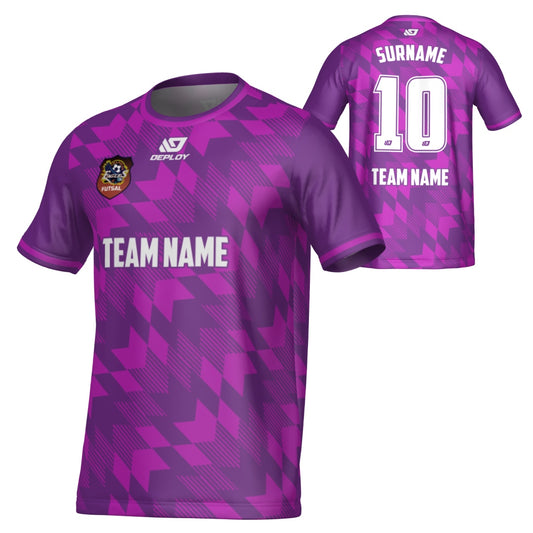 CHANDLER FUTSAL SUMMER - LEAVES - PURPLE