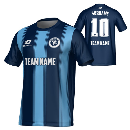 Pillars Jersey - Navy & Sky Blue