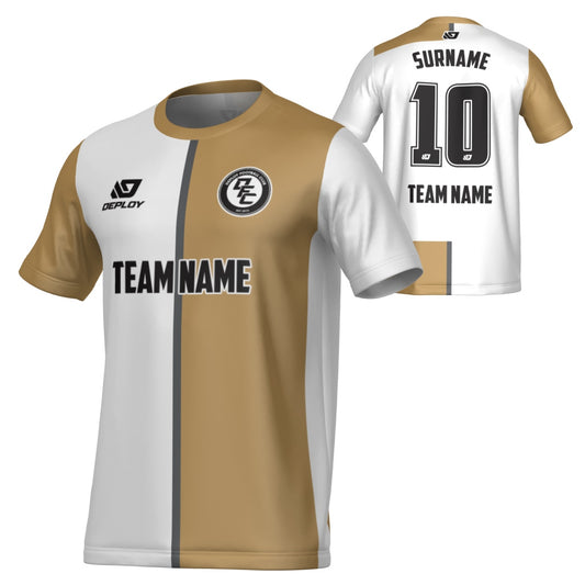 Split Jersey - White