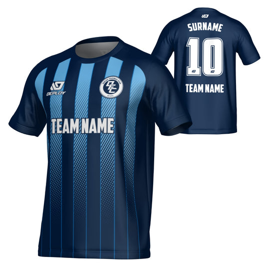 Streamline Jersey - Navy & Sky Blue