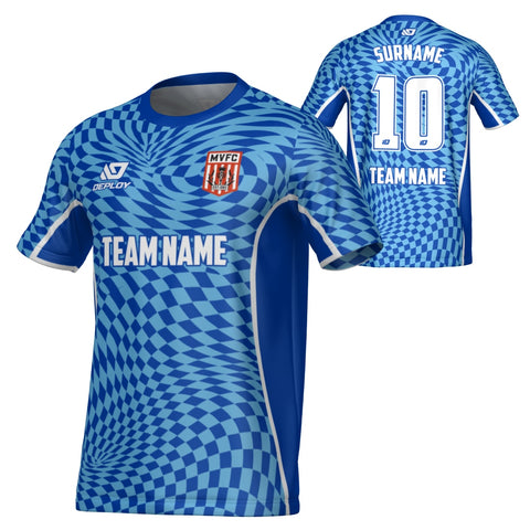 MOSS VALE FC SUMMER - VORTEX - BLUE