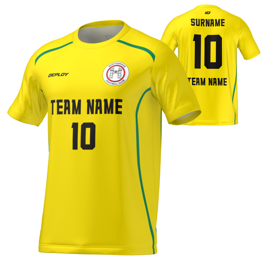 Northbridge FC - Flight Jersey Lines- Yellow