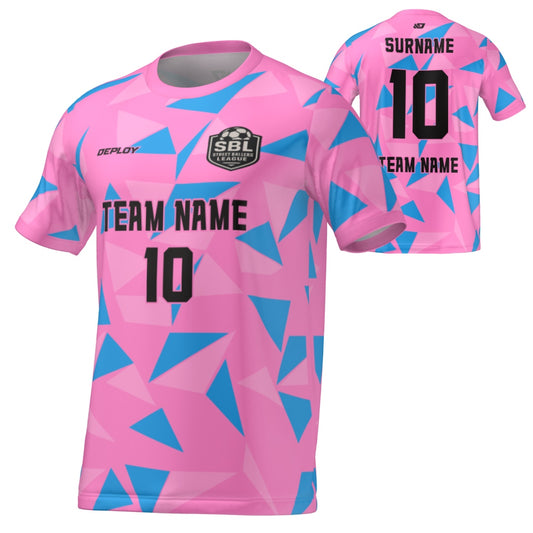 Street Ballers League - Flight Jersey Fragments - Pink