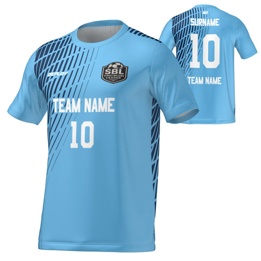 Street Ballers League - Flight Jersey Gradient - Sky Blue