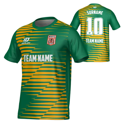 MOSS VALE FC SUMMER - STATIC - GREEN & YELLOW