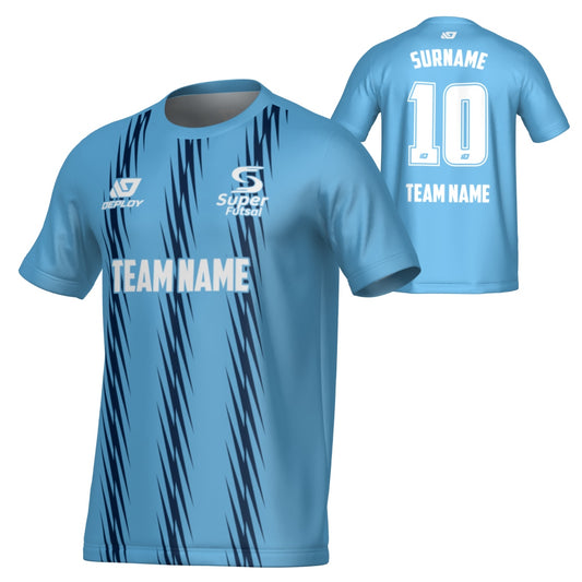 SUPER FUTSAL - ZIG ZAG - SKY BLUE