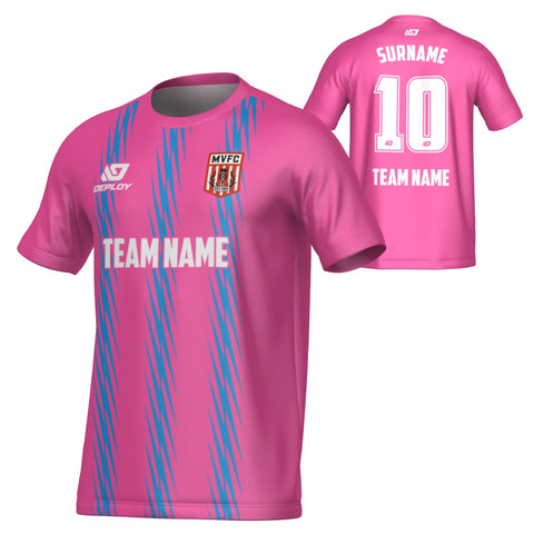 MOSS VALE FC SUMMER - ZIG ZAG - PINK