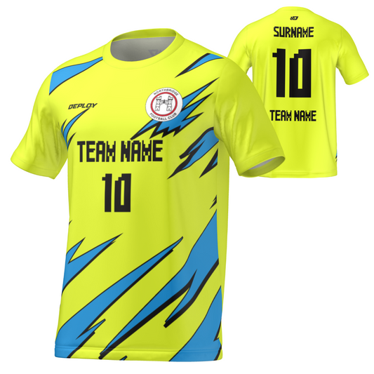 Northbridge FC - Flight Jersey Lightening - Neon Yellow