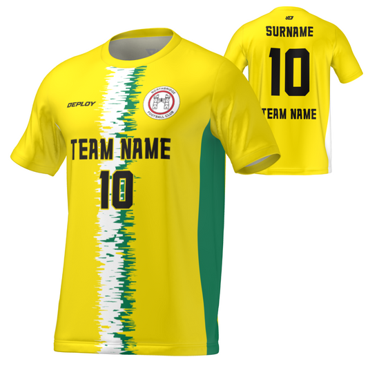 Northbridge FC- Flight Jersey Static- Yellow