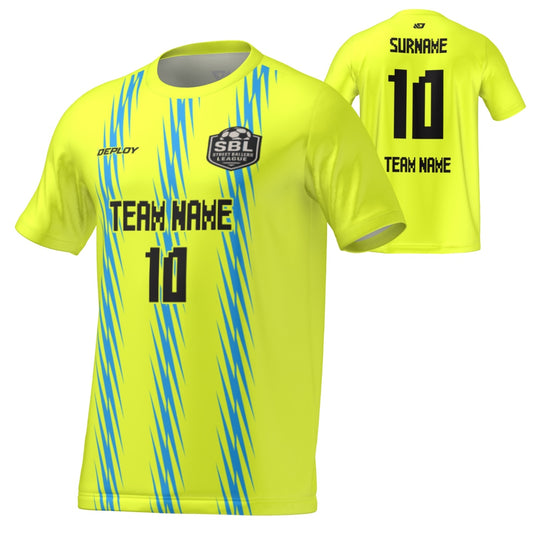 Street Ballers League - Flight Jersey Flash - Neon Yellow