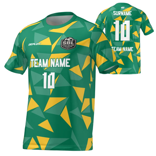 Street Ballers League - Flight Jersey Fragments - Green