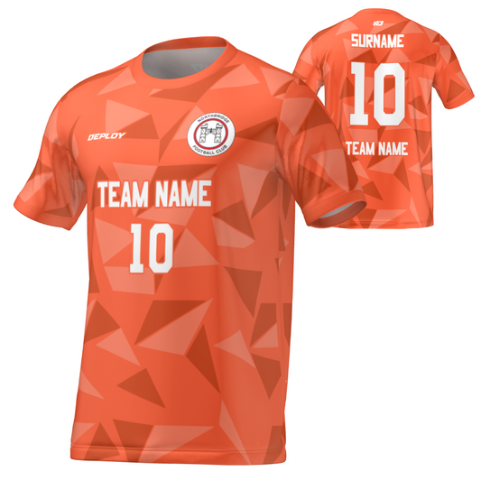 Northbridge FC - Flight Jersey Fragments - Orange