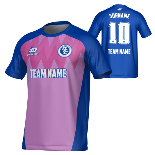 Carnival Jersey - Royal Blue & Purple