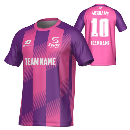 SUPER FUTSAL - VECTOR - PURPLE & PINK
