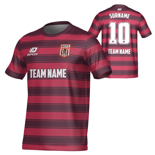 MOSS VALE FC SUMMER - CELTIC - MAROON