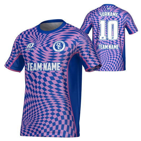 Vortex Jersey - Royal Blue & Purple