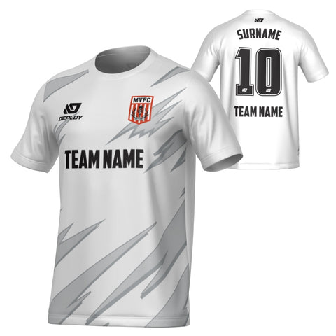 MOSS VALE FC SUMMER - SHARP - WHITE