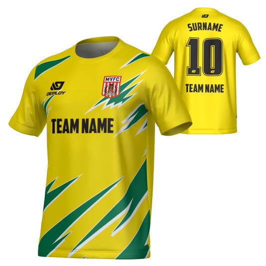 MOSS VALE FC SUMMER - SHARP - YELLOW