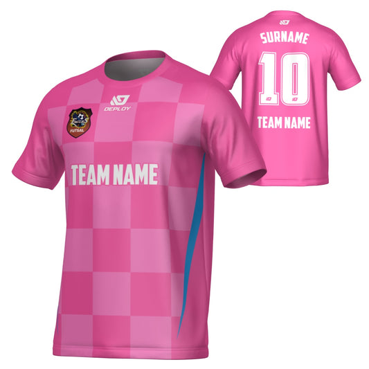 CHANDLER FUTSAL SUMMER - CHECKERS - PINK