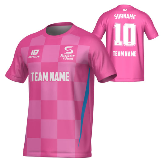 SUPER FUTSAL - CHECKERS - PINK